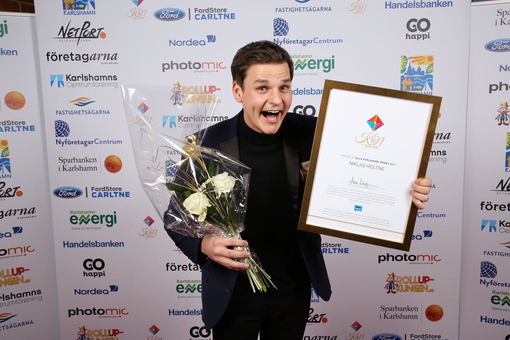 Niklas Holtne vann priset!
