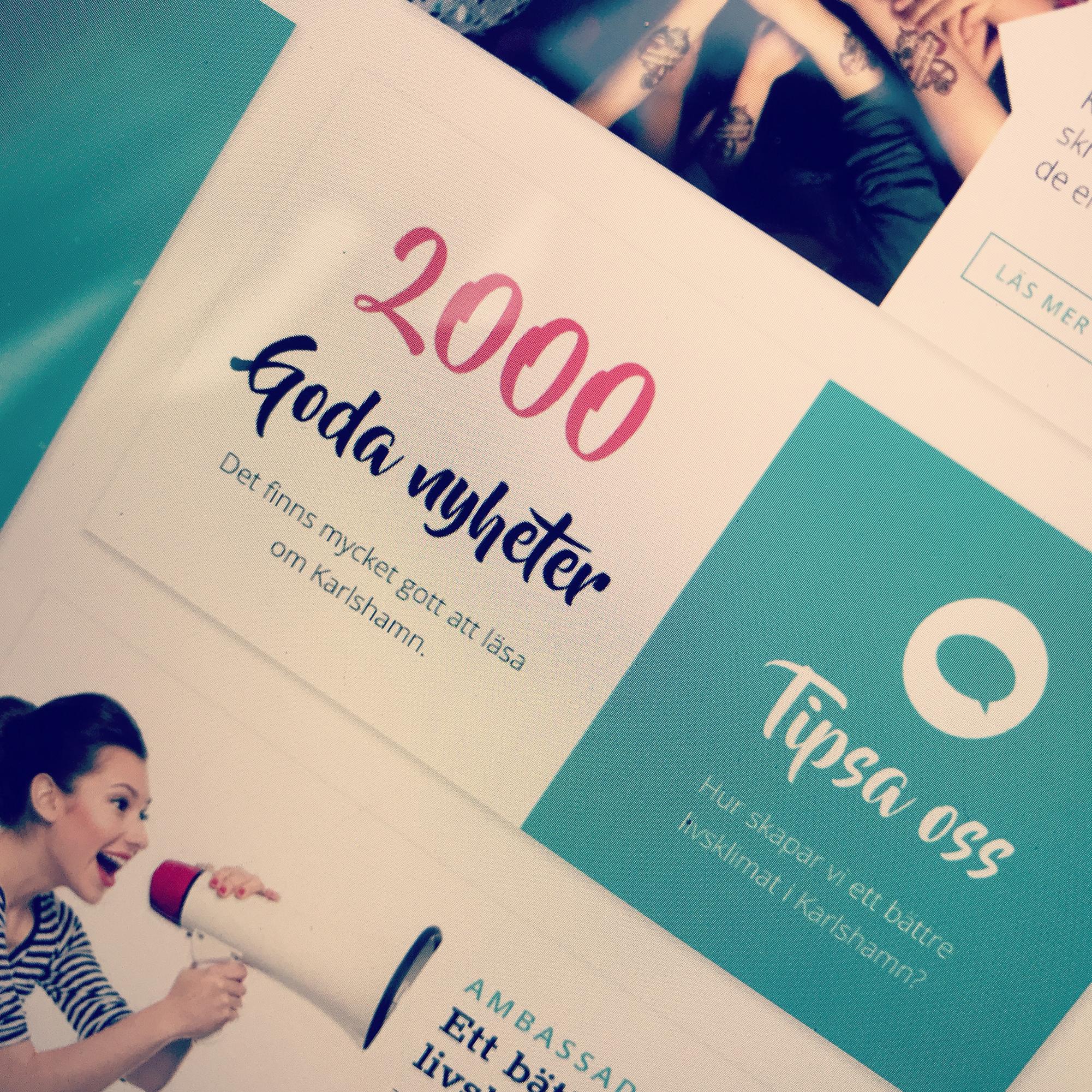 2000 positiva nyheter!