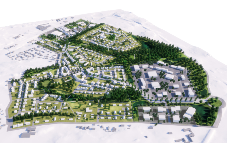 Ny stadsdel i Jannebergsområdet