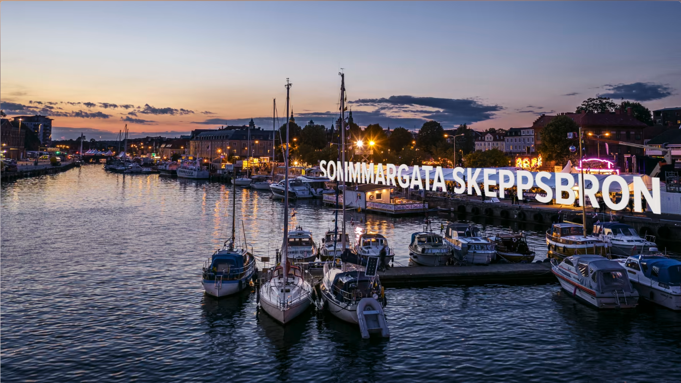 Sommargatan Skeppsbron