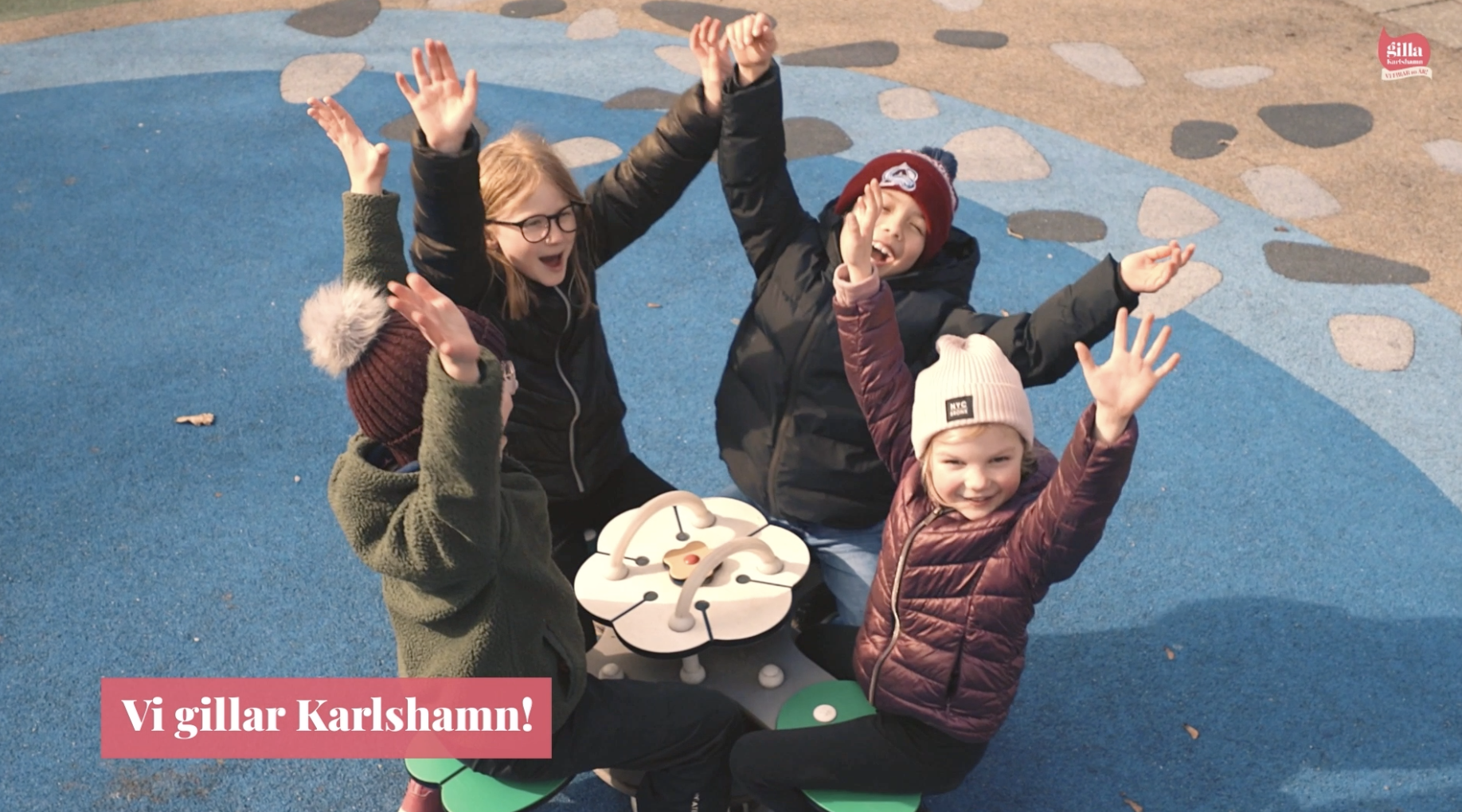 Barnen gillar Karlshamn