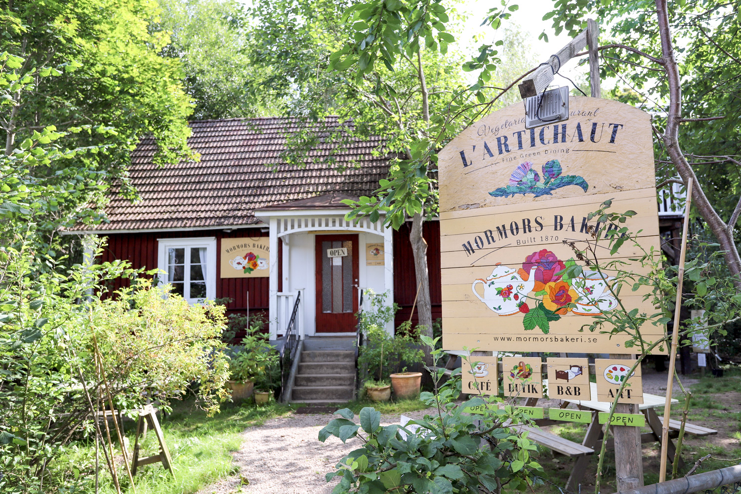 Vegetariskt gemyt på Mormors bakeri