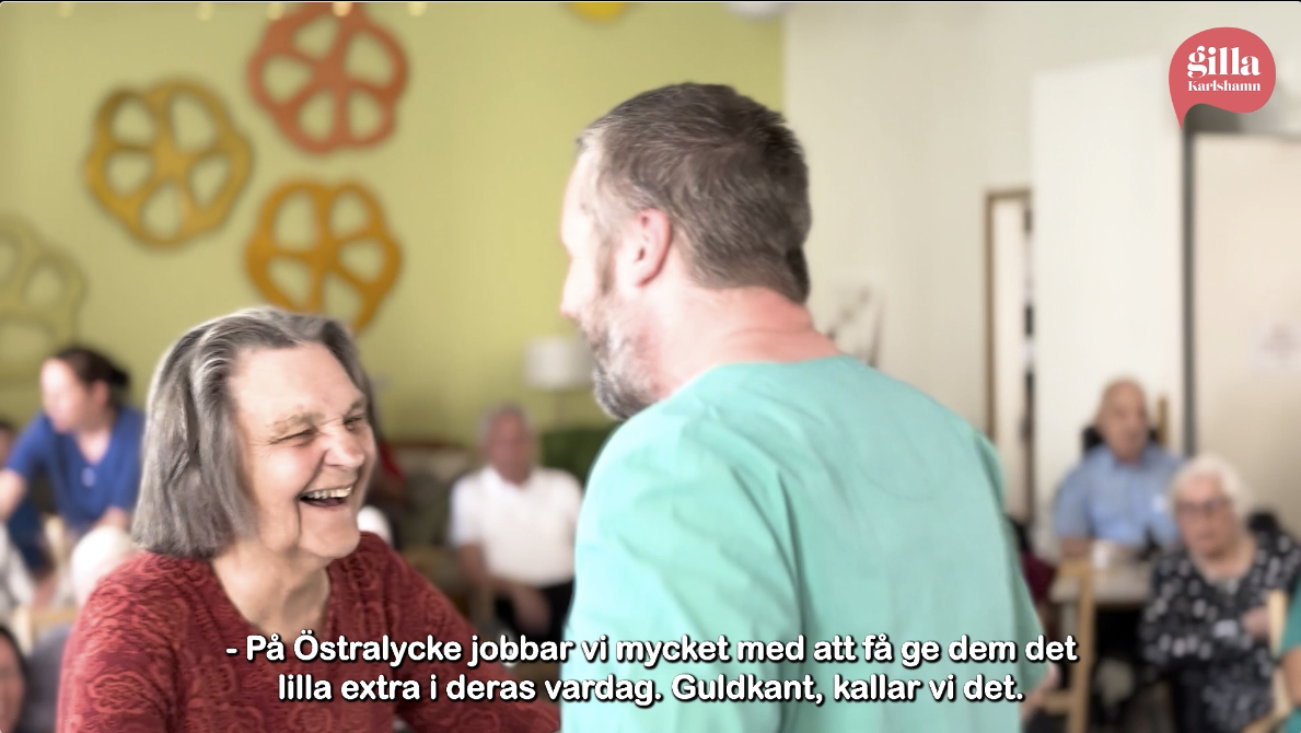 Dansafton på Östralycke Äldreboende